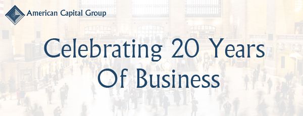 Celebrating 20 Years Of Business