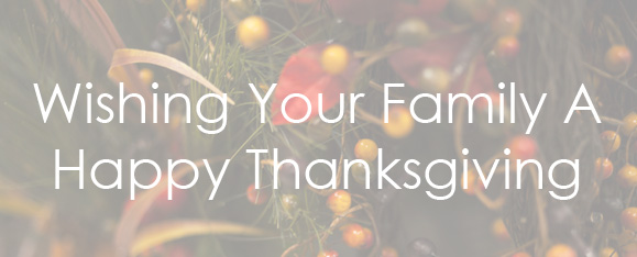 Wishing Our Customers A Happy Thanksgiving