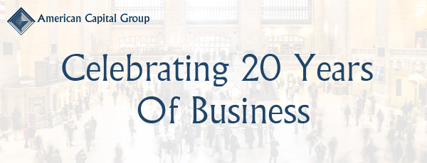 Celebrating 20 Years Of Business