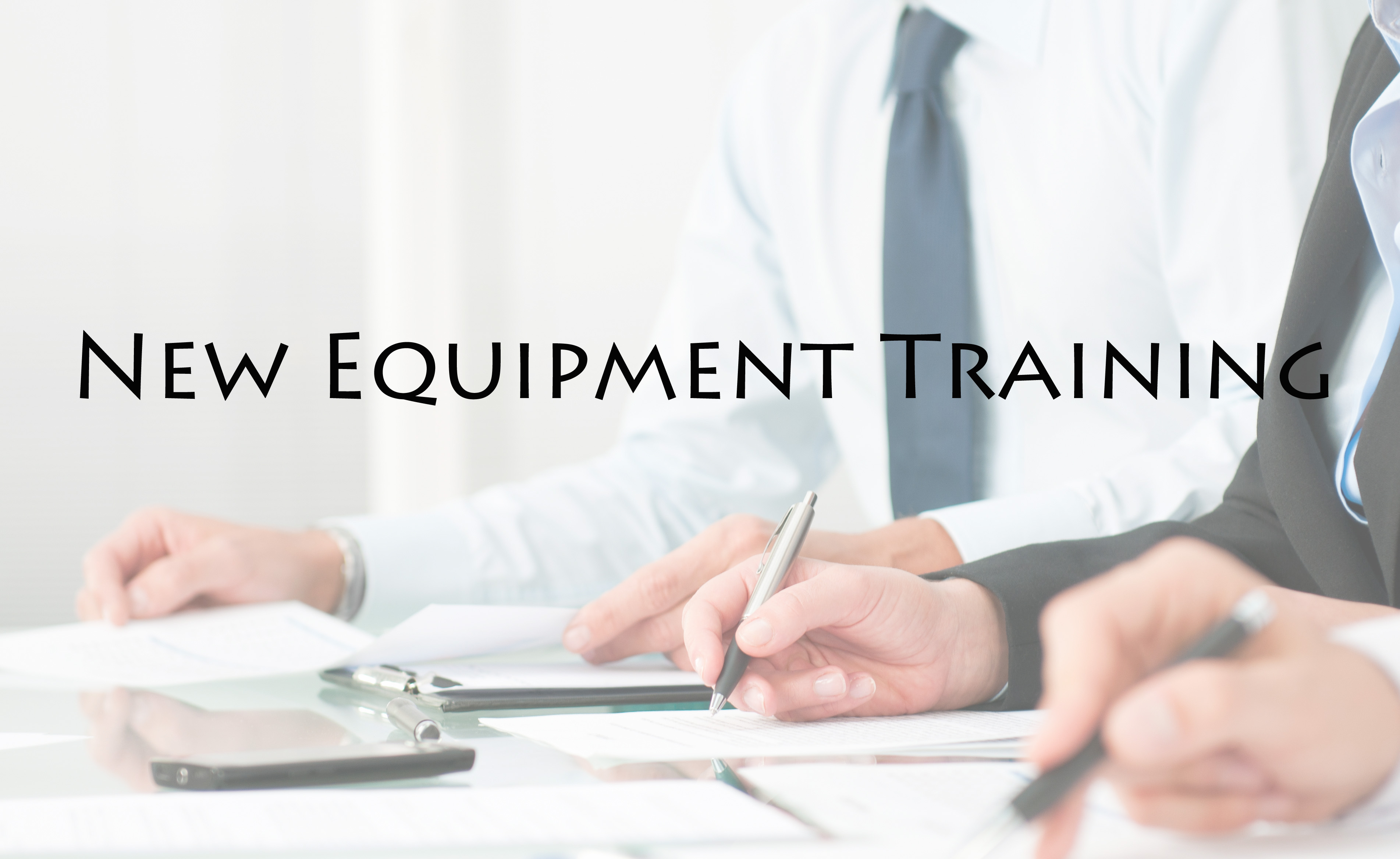 New Equipment Training For Employees